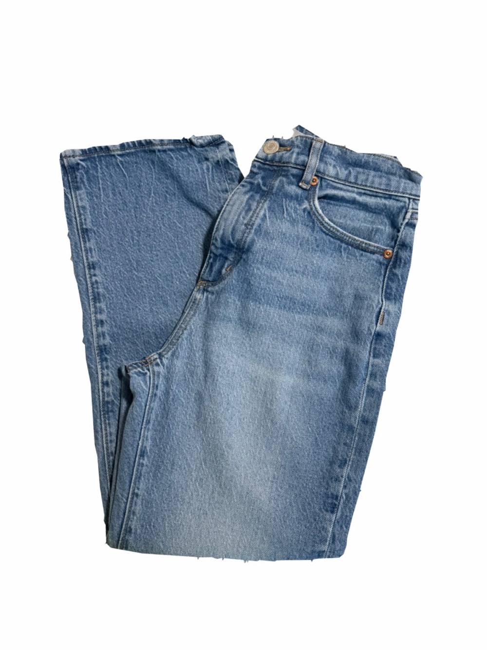 LOFT Straight Leg Light Blue Denim Jeans